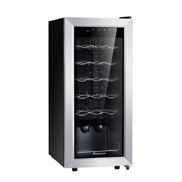 Kalamera Freestanding Beverage Refrigerator with Wine Storage & Reviews